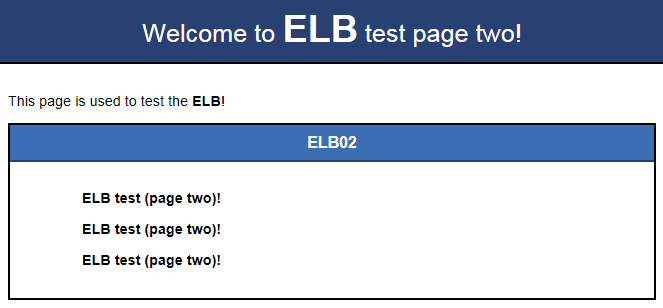 **Figure 3** Nginx successfully deployed on ECS02