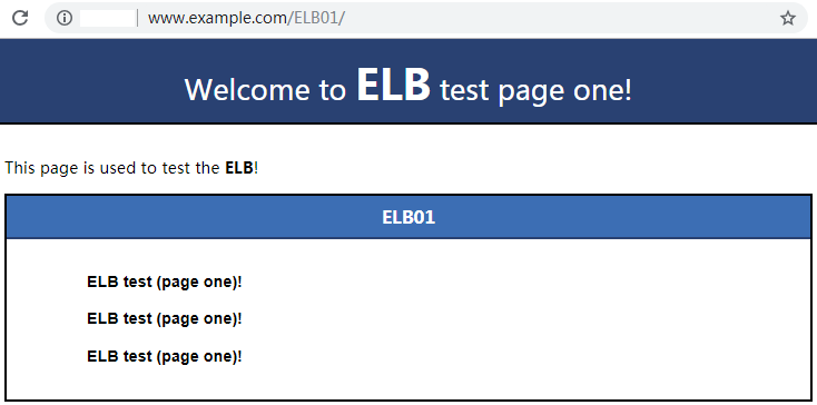 **Figure 6** Accessing ECS01