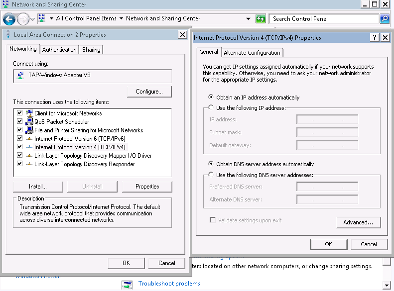 **Figure 3** Configuring the IP address obtaining mode