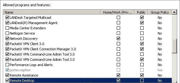 **Figure 1** Configuring remote desktop